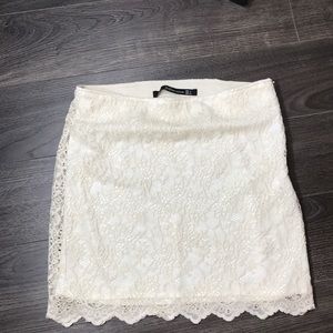 Zara lace skirt